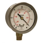 LF / BR 2.5'' 0-30'' VACUUM 1 / 4'' NPT BTM.