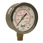 LF / BR 2.5'' 0-300 PSI / KPA 1 / 4'' NPT BTM.