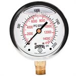 LF / BR 2.5'' 0-2000 PSI / KPA 1 / 4'' NPT BTM.