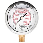 LF / BR 2.5" 0-5000 PSI / KPA 1 / 4" NPT BTM.