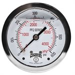 LF / BR 2.5'' 0-600 PSI / KPA 1 / 4'' NPT BACK