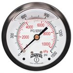 LF / BR 2.5" 0-1500 PSI / KPA 1 / 4" NPT BACK