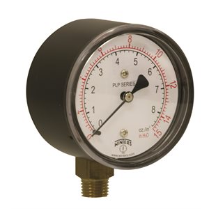 LOW PRESSURE 2.5'' 0-15'' / OZ 1 / 4'' NPT BTM
