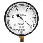 4" x 1 / 4" 0 / 15" H20 VACUUM BRASS