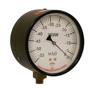 4" x 1 / 4" NPT 0 / 55" H20 VACUUM BRASS