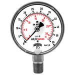 2.5" x 1 / 4" NPT BTM 0-55" / OZ ST / ST