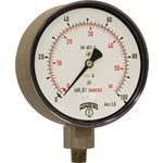 4'' 0-100'' WATER / OZ 1 / 4'' ST / ST BTM