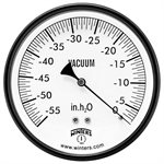 4" x 1 / 4" NPT BACK 0 / 55" H2O VAC. BRASS