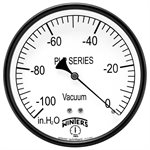 4" x 1 / 4" NPT BACK 0 / 100" H2O VAC. BRASS