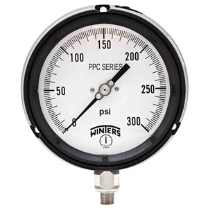 PROCESS 0 / 300 PSI SINGLE SCALE 1 / 4" NPT ST / ST