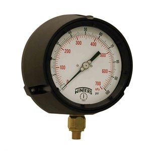 PROCESS 0 / 100 PSI / KPA 1 / 4'' NPT BRASS