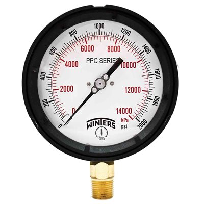 PROCESS 0 / 2000 PSI / KPA 1 / 2" NPT BRASS