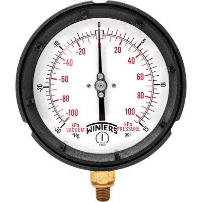 PROCESS 30" / 0 / 15 PSI / KPA 1 / 4" BRASS