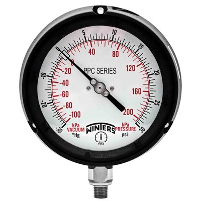 PROCESS 30" / 0 / 30 PSI / KPA 1 / 4" NPT ST / ST