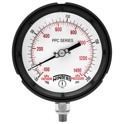 PROCESS 30" / 0 / 200 PSI / KPA 1 / 4" NPT ST / ST