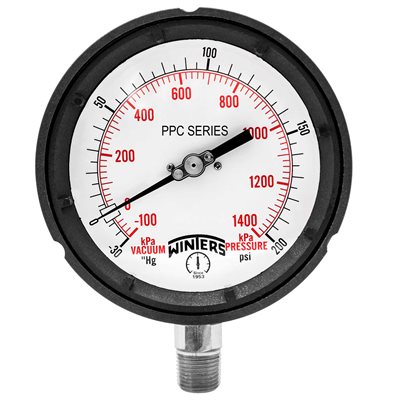 PROCESS 30" / 0 / 200 PSI / KPA 1 / 2" NPT ST / ST