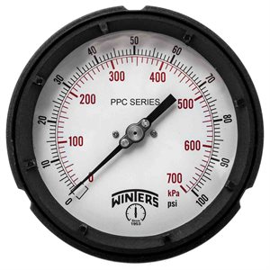 PROCESS 0 / 100 PSI / KPA 1 / 2" NPT BACK SS