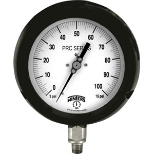 PRC 4.5"x1 / 4" NPT BACK 3-15 PSI / 0-100%