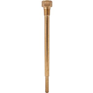 Brass, 1 / 2" NPT, OA=12.25", U=10.5,