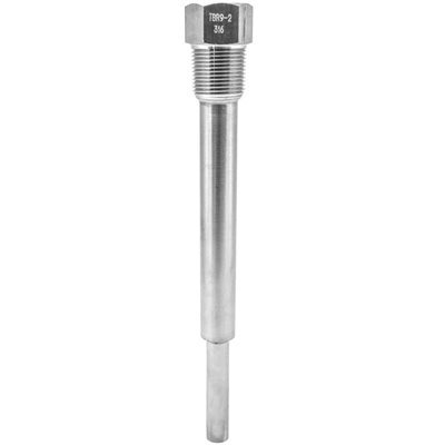 9" , 316 SS T-WELL, 3 / 4" NPT PROC X 1 / 2" NPT INST