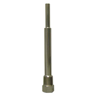 9" BRASS THERMOWELL, 3 / 4" NPT