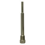 9" BRASS THERMOWELL, 3 / 4" NPT