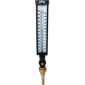 TIM-LF SERIES, 0 / 120 F / C, 9'' VALOX CASE, 3.5'' STEM, C / W LF WELL
